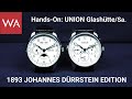 Narrative Description: UNION Glashütte/SA. 1893 Johannes Dürrstein Edition Chronograph & Moon Phase