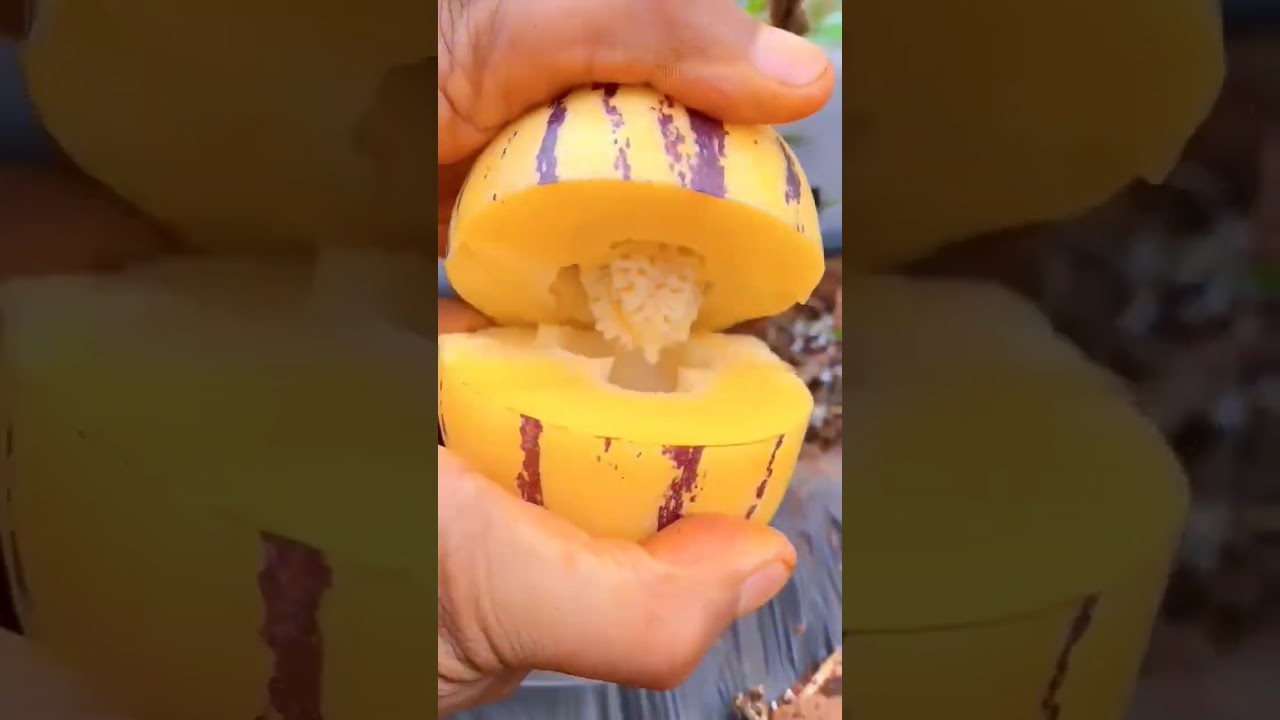 Enjoy beautiful golden apple 