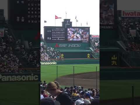 【EXILE ATSUSHI／フォトグラフ】甲子園のオーロラビジョンに現れた『熱闘甲子園テーマソング』①／第105回全国高等学校野球選手権記念大会