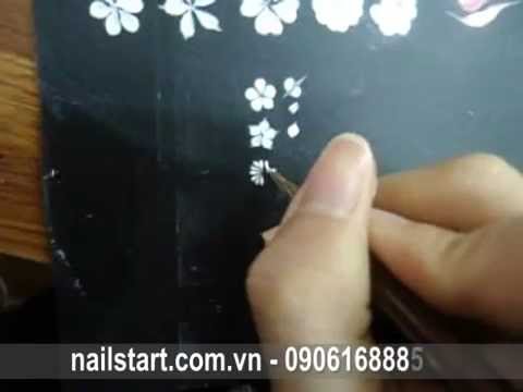 Video dạy vẽ móng nail, học nail tại nailstart, hướng dẫn vẽ... - YouTube