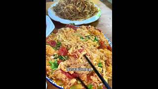 Yantai's Life Tomato String Eggs - A Taste Sensation! Douyin FoodVlog