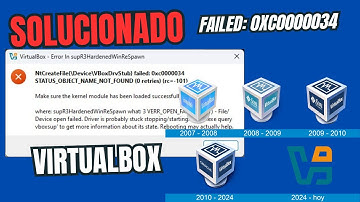 NtCreateFile(\Device\VBoxDrvStub) failed: 0xc0000034 STATUS_OBJECT_NAME_NOT_FOUND (0 retries) rc=-1