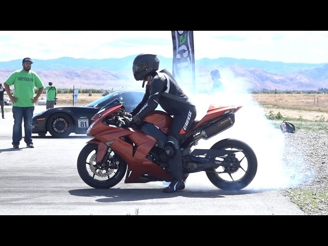 AIRSTRIP DRAG BATTLES: BIKES VS. CARS