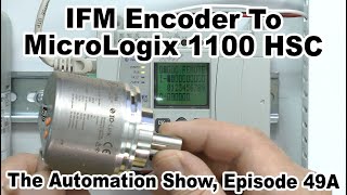 IFM Encoder to MicroLogix 1100 High Speed Counter