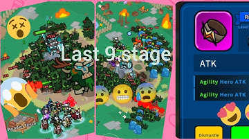 Rumble heroes: max and hardest 9 stage. Village Defense and Nice ring!