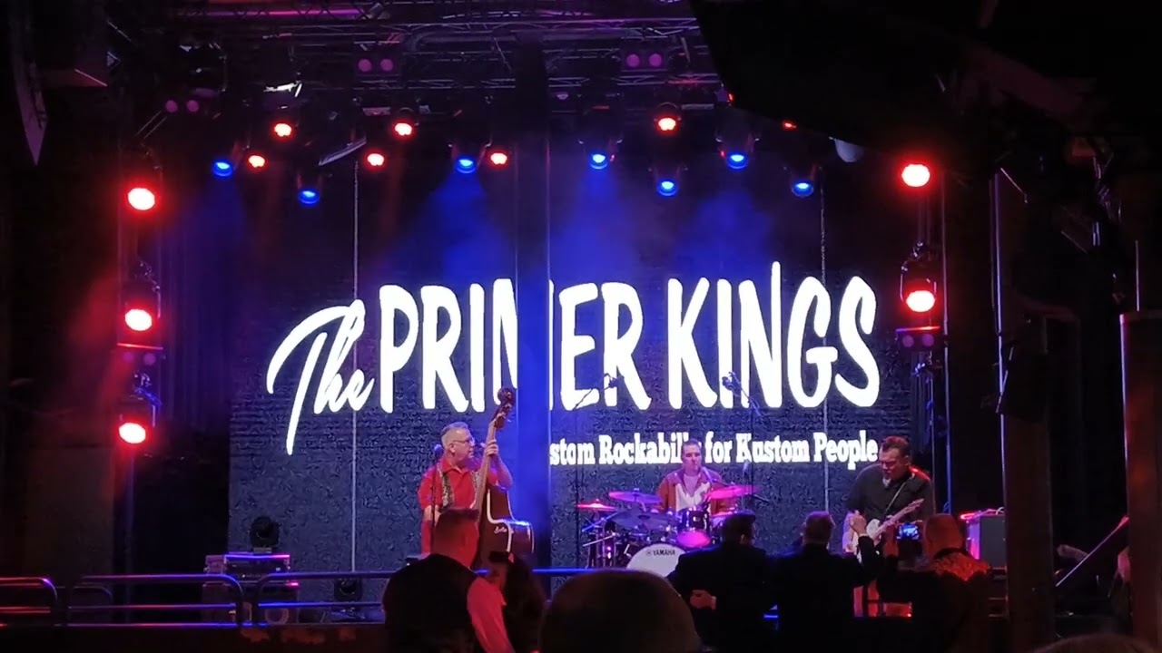 The Primer Kings 'Cadillac boogie' at Rockabillycruise,Viking line