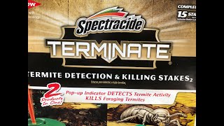 How to fix Spectraside Terminate termite bait traps false positive