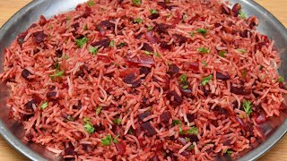 Quick Lunchbox Recipe/ Beetroot Rice/ Beetroot Recipes