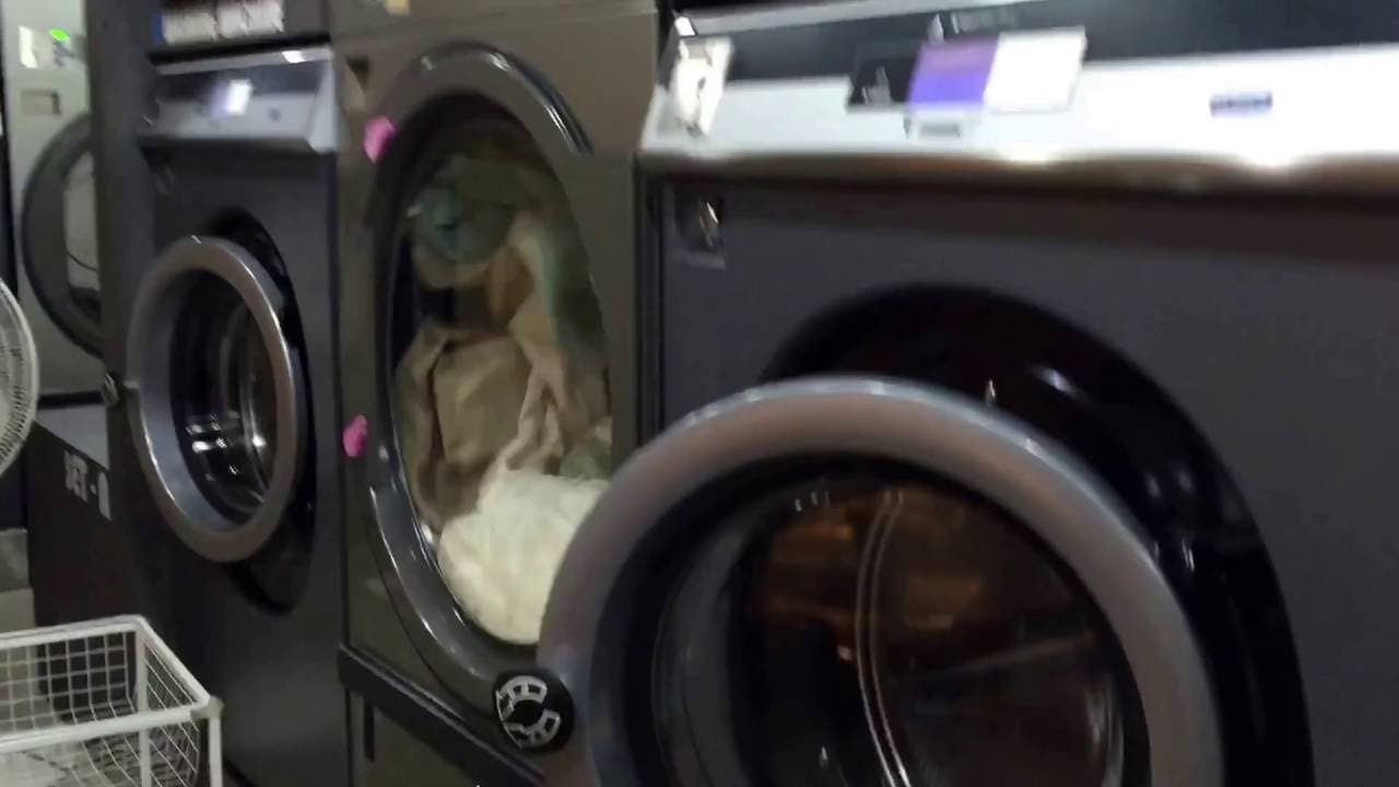 Laundromat Cafe Tour in Seoul Korea YouTube