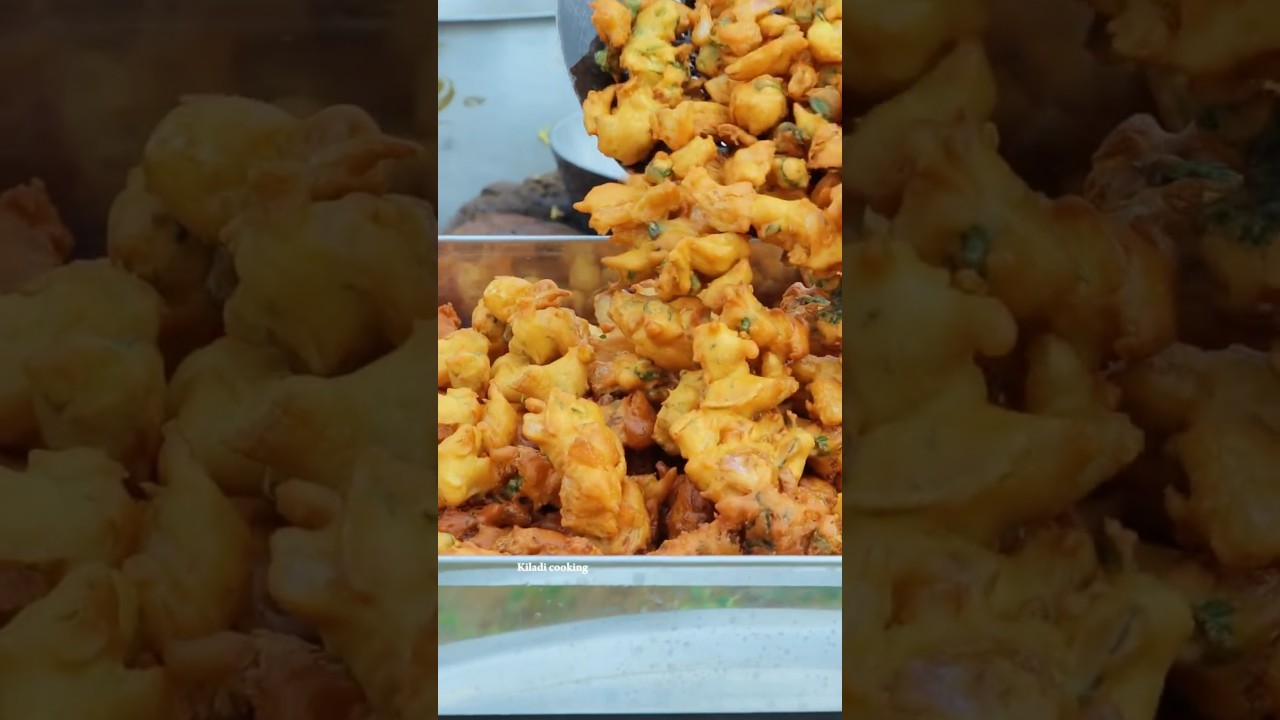 ಉಳ್ಳಾಗಡ್ಡಿ ಬಜ್ಜಿ onion pakoda #kiladicooking #cooking #kannada #food