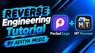 Details How to Reverse Engineer PocketSaga Using MT Manager 🔥 | Android APK Tutorial | Aditya Modz Guide