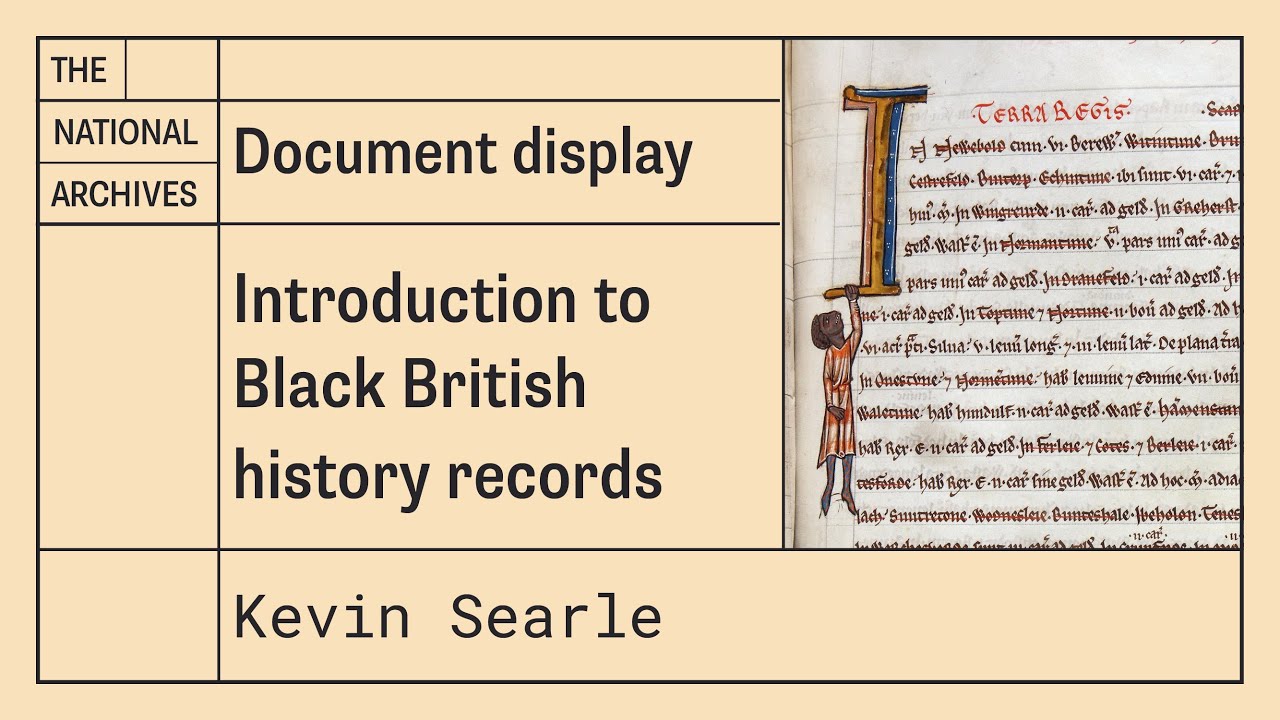 Document display: Introduction to Black British history records