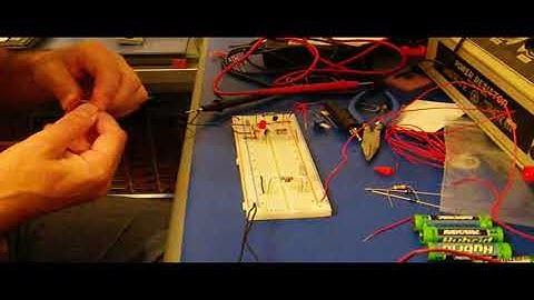 Effects of stray capacitance on an electronic switch.