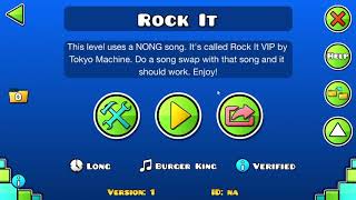 Rock It, a Layout by parasolsam (me) | Geometry Dash