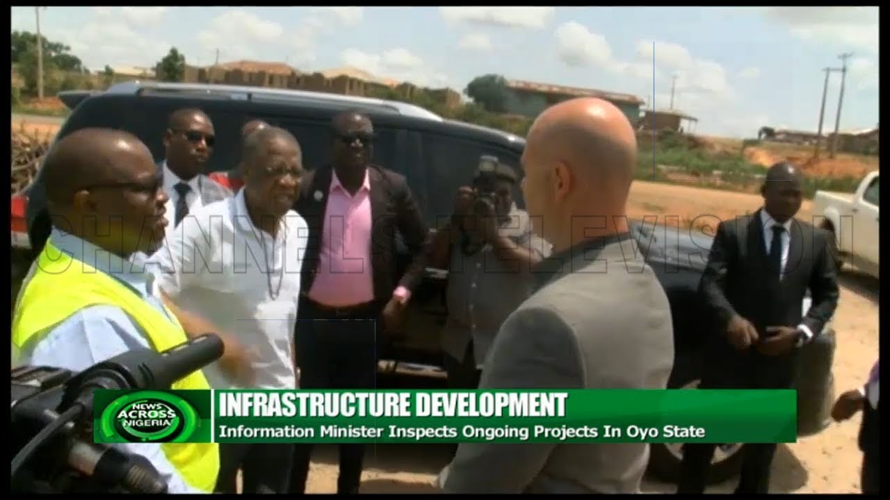 Information Minister Inspects Ongoing Projects In Oyo State |News Across Nigeria|