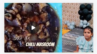 chilli masroom recipe by Chef chika don 🔥🔥# funny moments 😂😂