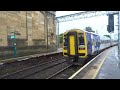 The Class 158 'Express Sprinter' (2-Car) NORTHERN with NHS Logo No.158860 was leaves at Carlisle.