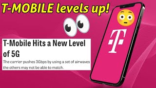 T-Mobile Level Up! Big Network Update.