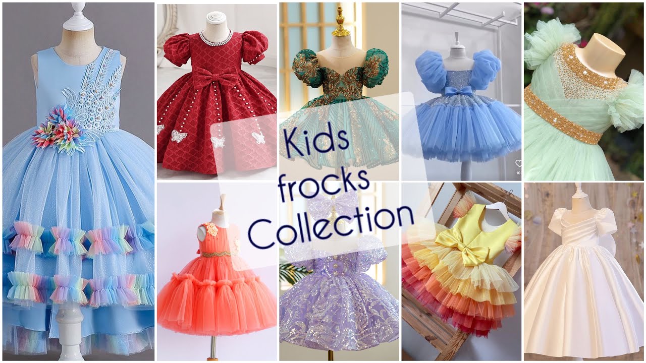 Kids frocks collection, Awesome Fashion Hub, YouTube