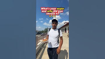 Why Did You Choose Your Major? 📕🤔