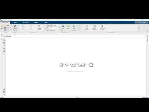 How to make and simulate a Simple Simulink model-Part-1