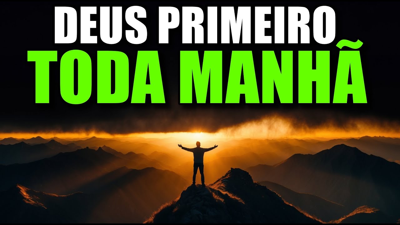 ORAÇÃO DA MANHÃ | ENTREGUE SEU DIA A DEUS E SINTA A PAZ E A BÊNÇÃO DIVINA