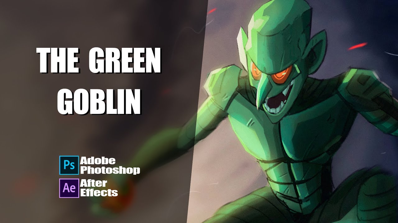 Green Goblin - Animated Illustration