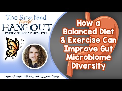 Hangout: How a Balanced Diet & Exercise Can Improve Gut Microbiome Diversity