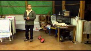 KKmulticopter Tricopter first test flight