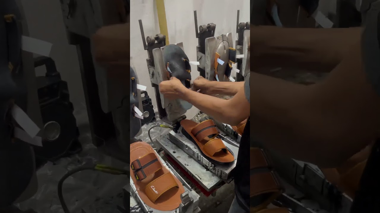 PU Slipper Making Process universal 