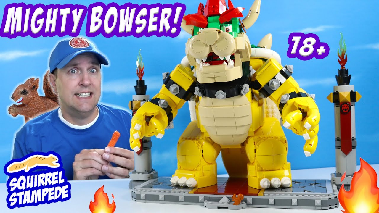 The Mighty Bowser gets his own giant LEGO set - TNG