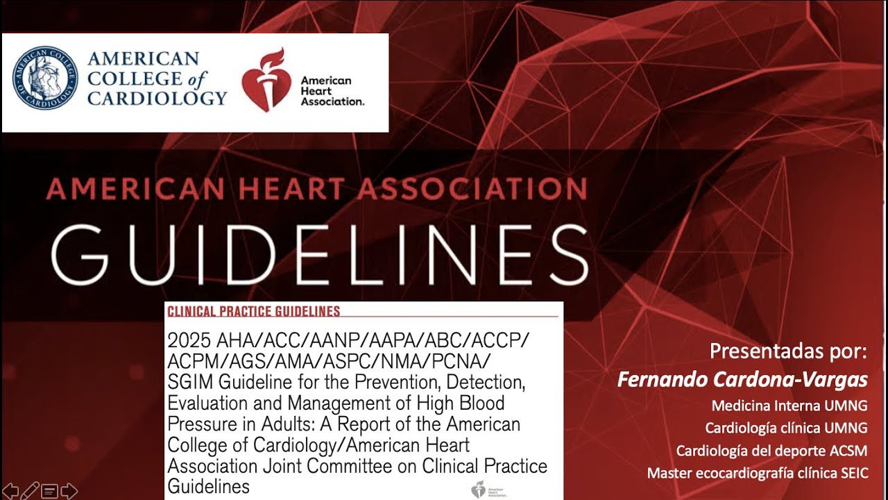 2025 AHA/ACC Guideline for Prevention Detection Evaluation and Management of High Blood Pressure