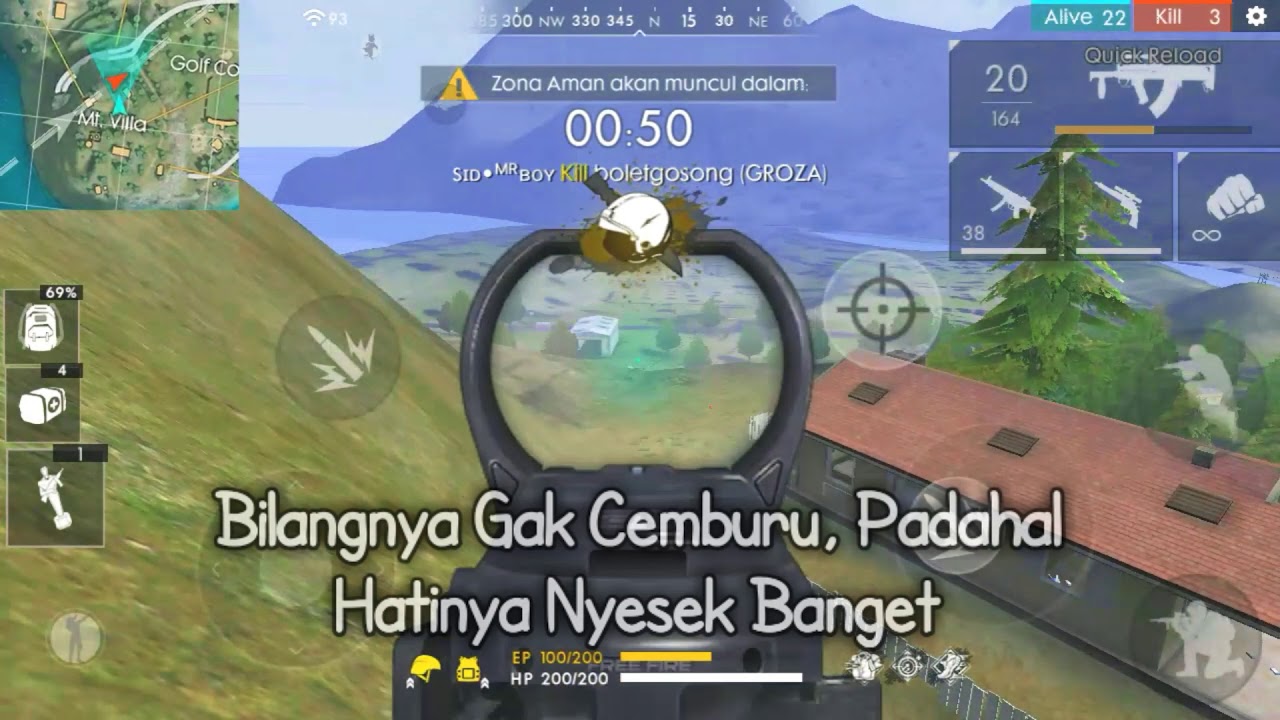 Kata Kata Sedih Versi Free Fire