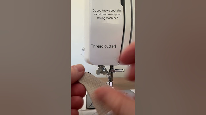 My favourite sewing machine feature that I discovered after way too long! 🧵