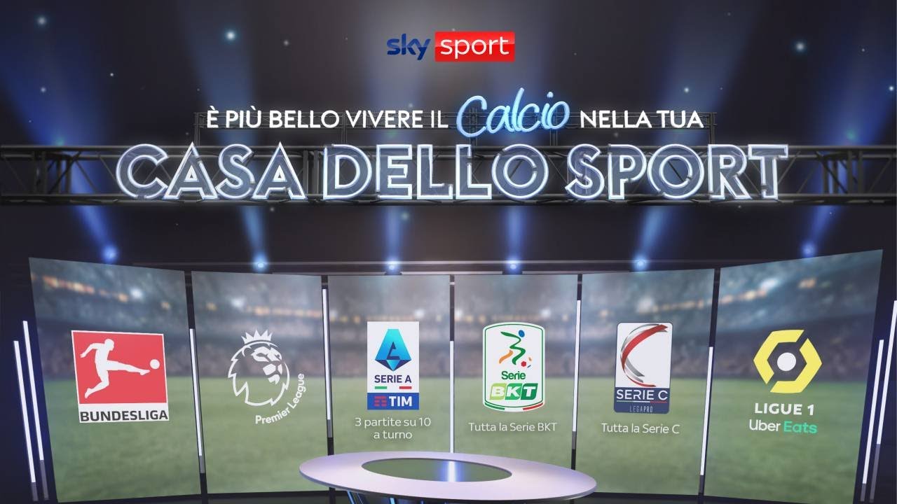 Sky Sport e NOW 2023/24 ⚽️ Serie A, Serie B, Serie C, Coppe, Premier, Bundesliga e Ligue 1