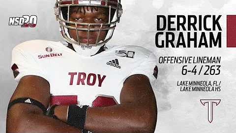 Derrick Graham - 2020 Troy Football Signing Day