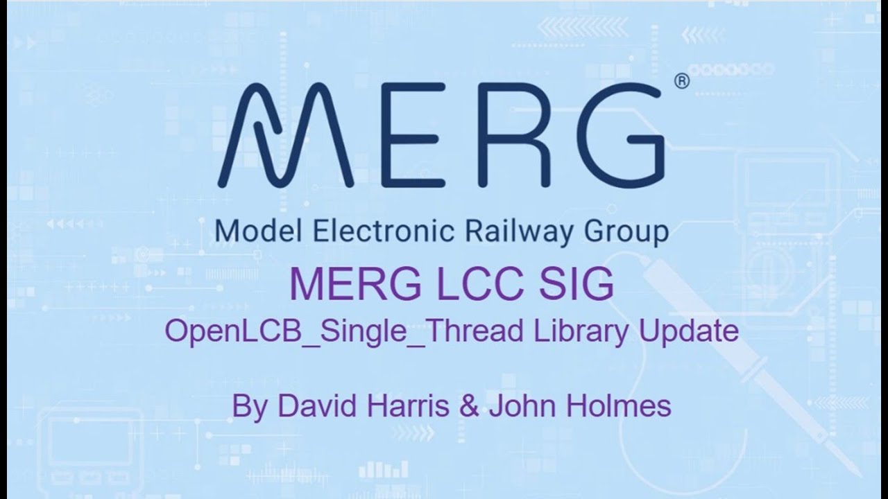 OpenLCB single Thread Library Update - YouTube