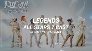 RuPaul - Legends (Español) [Drag Race All Stars 7 Cast]