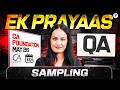 CA Foundation Quantitative Aptitude: Sampling l Shivani Sharma