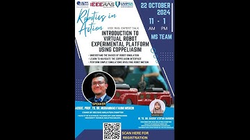 IEEE RAS Expert Talk Vol.1: Introduction to Virtual Robot Experimental Platform using CoppeliaSim