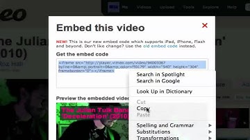 How to embed video into Moodle