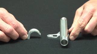 4 in. One Hole Strap and Clamp Back Spacer