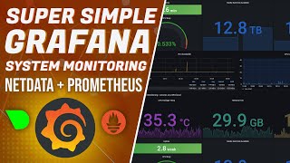 Monitor Your System with Grafana using Netdata and Prometheus
