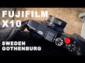 Retro FUJIFILM X10 on Photo Walk by the wharf in Gothenburg PHOTOGRAPHS SOOC