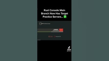 Rust Console Main Branch Now Has Target Practice… #shorts #rust #consolerust #rustconsole