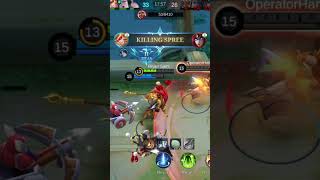 Mobile legends #shorts #viral #mobilelegends #dyrrothmvp 😈