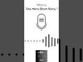 What is One More Short Story? #audiobook #podcast #shortstory