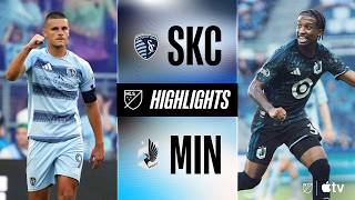 Sporting Kansas City vs. Minnesota United | Full Match Highlights | Battle to the Final Minutes!