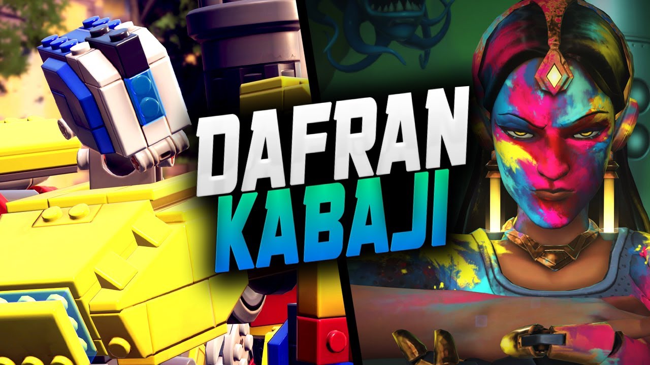 DAFRAN SYMMETRA AND KABAJI BASTION! INSANE DUO! [ OVERWATCH SEASON 25 TOP 500 ]