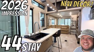 NEW DECOR!? 2026 Impression 44STAY Tour | Destination 5th Wheel